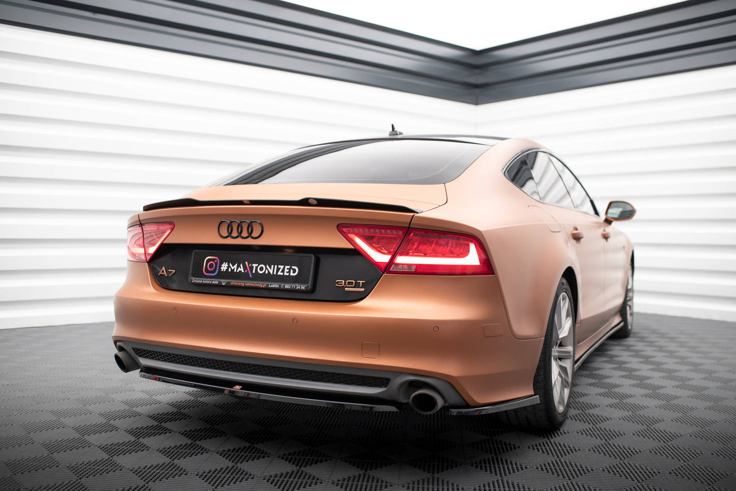 Spoiler cap Audi A7 C7
