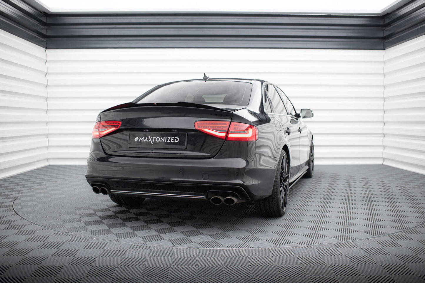 Spoiler cap Audi S4 B8 FL Sedan