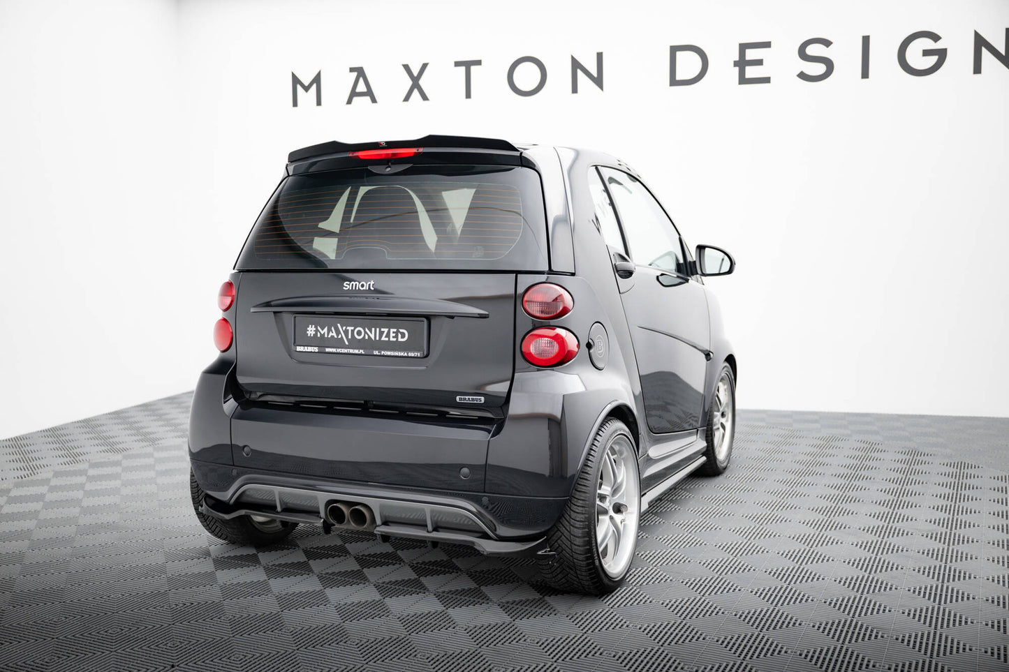 Spoiler cap Brabus Smart Fortwo C451 Facelift