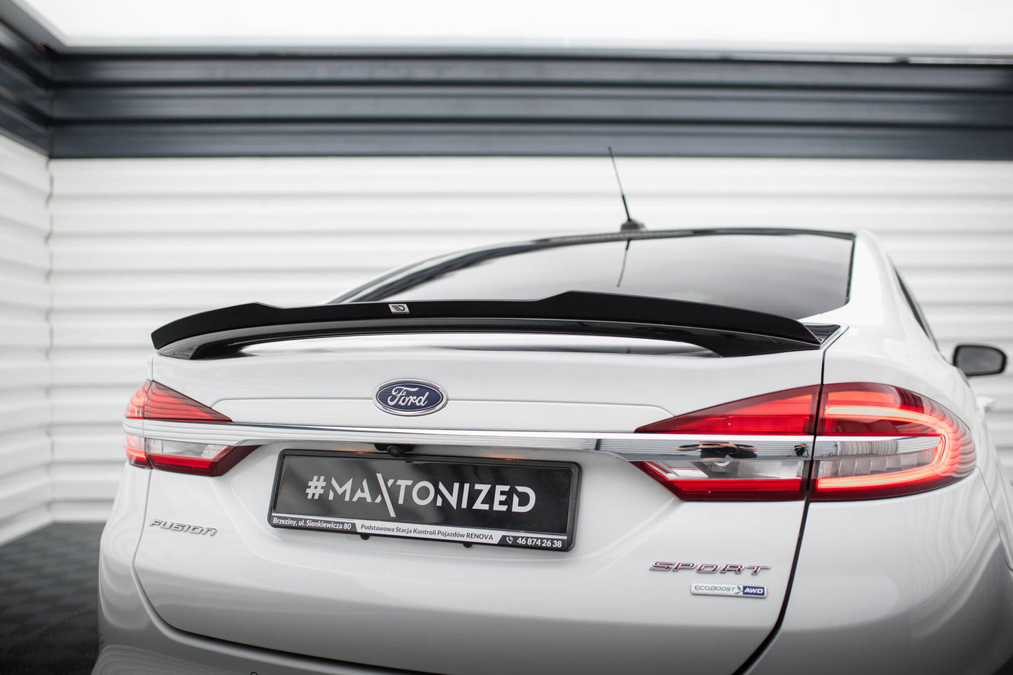 Spoiler cap Ford Mondeo Sport Mk5 Facelift / Fusion Sport Mk2 Facelift