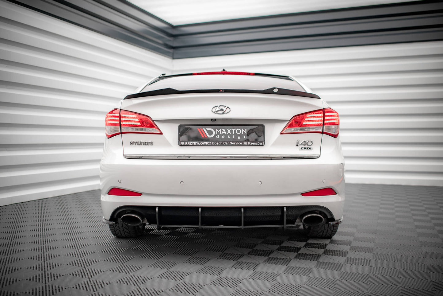 Spoiler cap Hyundai I40 Mk1