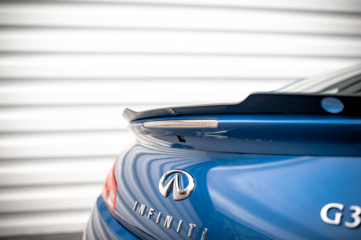 Spoiler cap Infiniti G37 Coupe