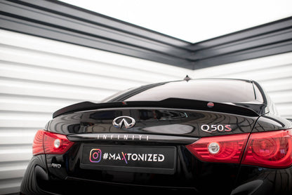 Spoiler cap Infiniti Q50 S Mk1