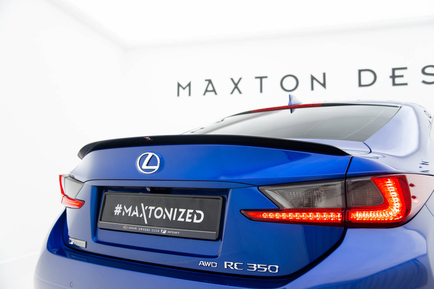 Spoiler cap Lexus RC Mk1