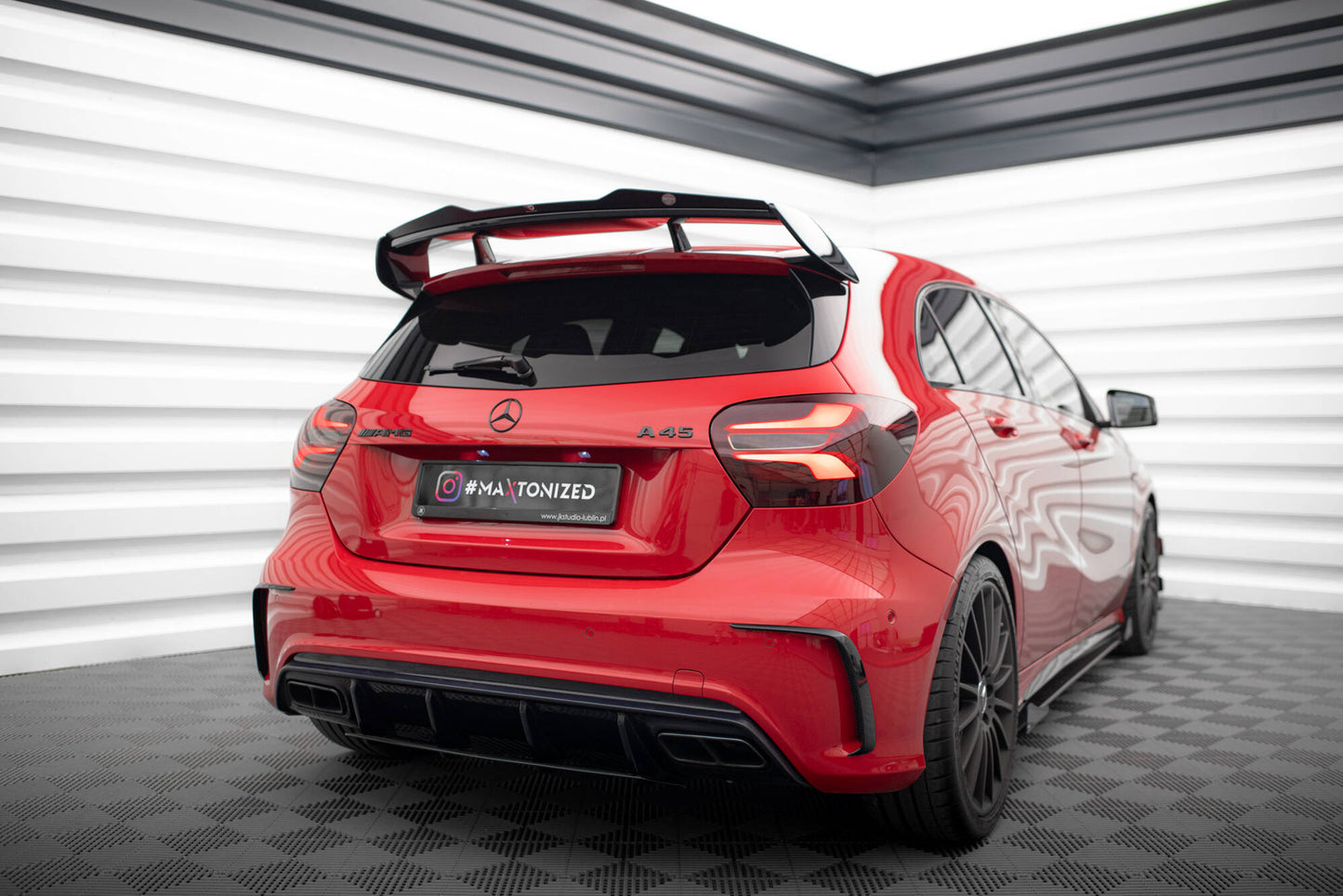 Spoiler cap Mercedes A W176 AMG Facelift