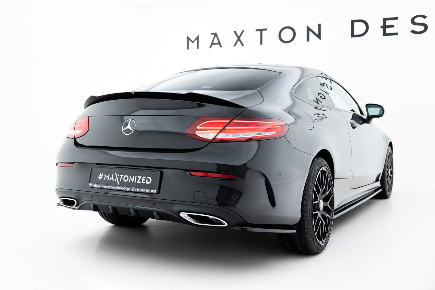 Spoiler cap Mercedes- Benz C Coupe AMG-Line C205