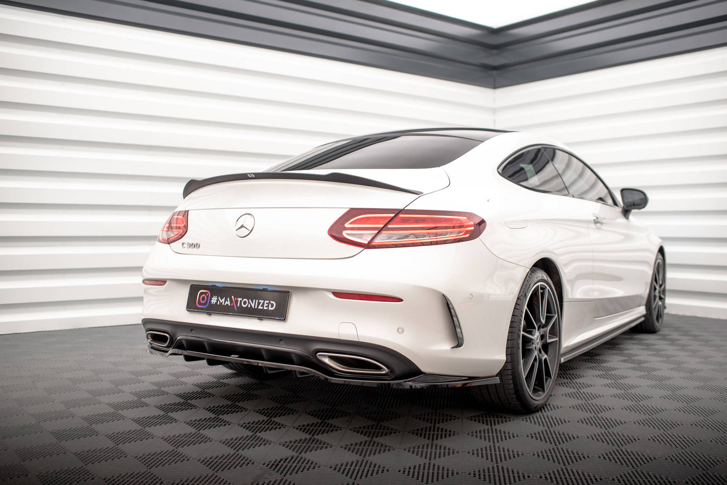Spoiler cap Mercedes- Benz C Coupe AMG-Line C205 Facelift