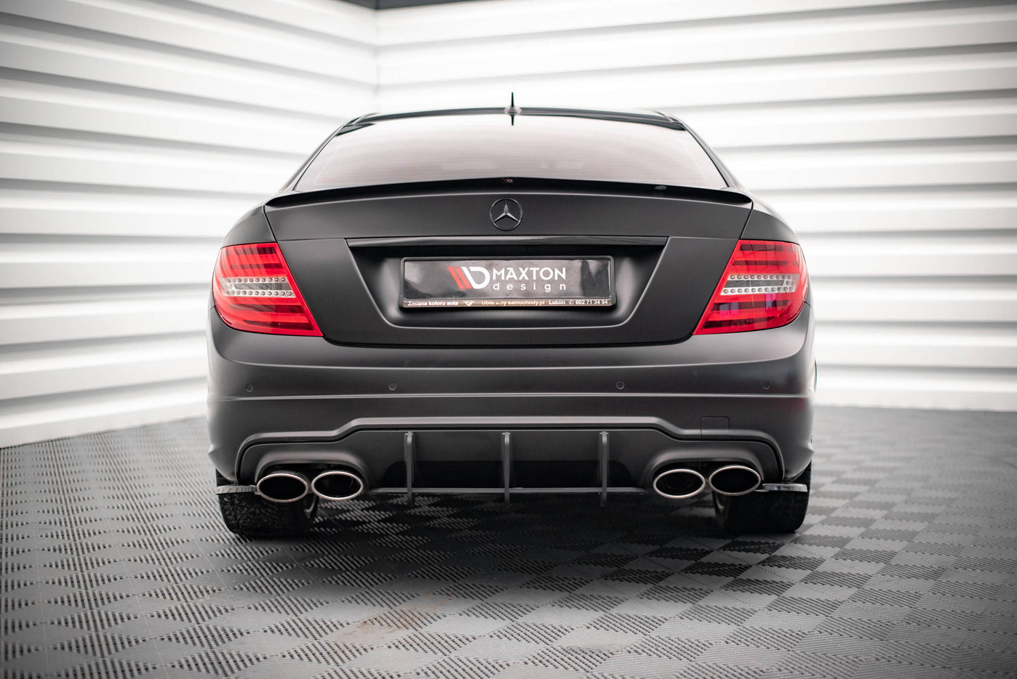 Spoiler cap Mercedes-Benz C Sedan W204 / C Coupe C204