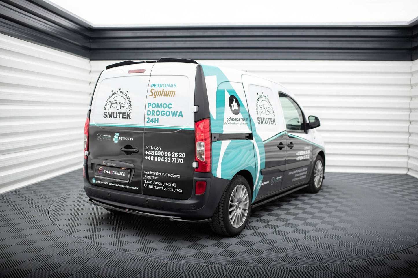 Spoiler cap Mercedes-Benz Citan Mk1