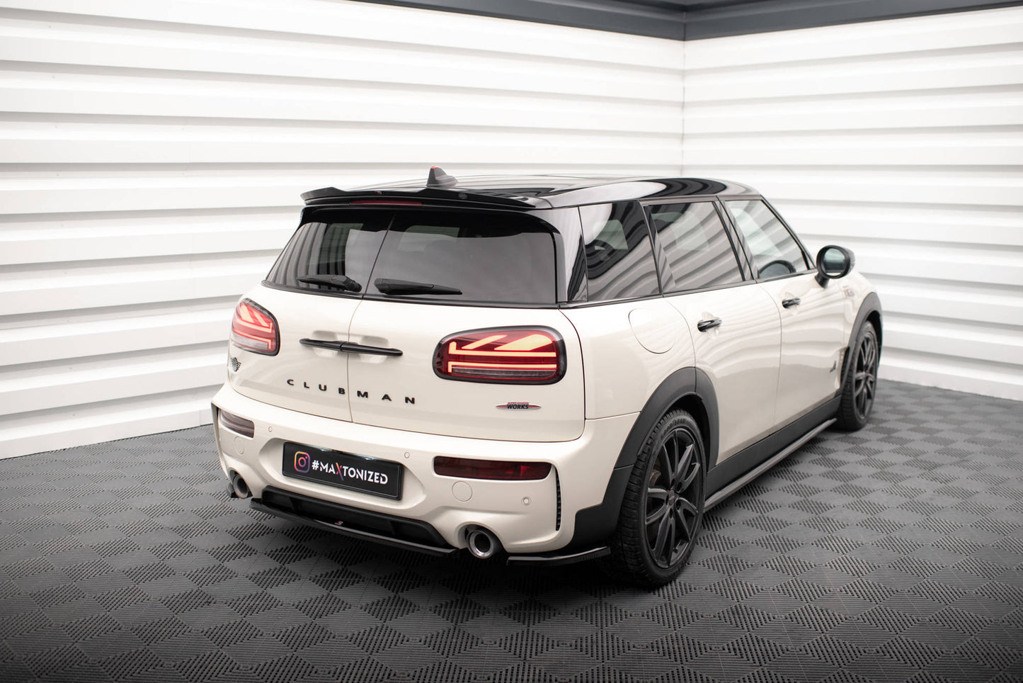 Spoiler cap Mini Cooper Clubman John Cooper Works F54