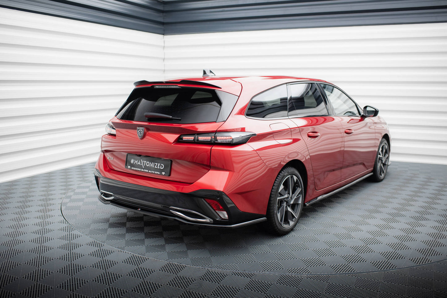 Spoiler cap Peugeot 308 SW Mk3