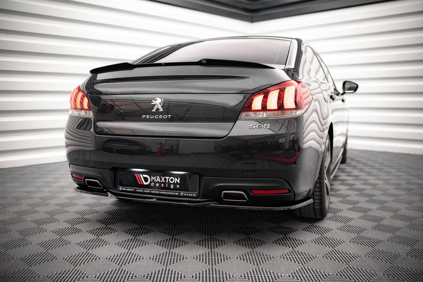 Spoiler cap Peugeot 508 GT Mk1 Facelift