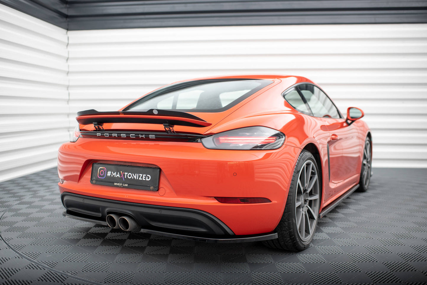 Spoiler cap Porsche 718 Cayman 982c