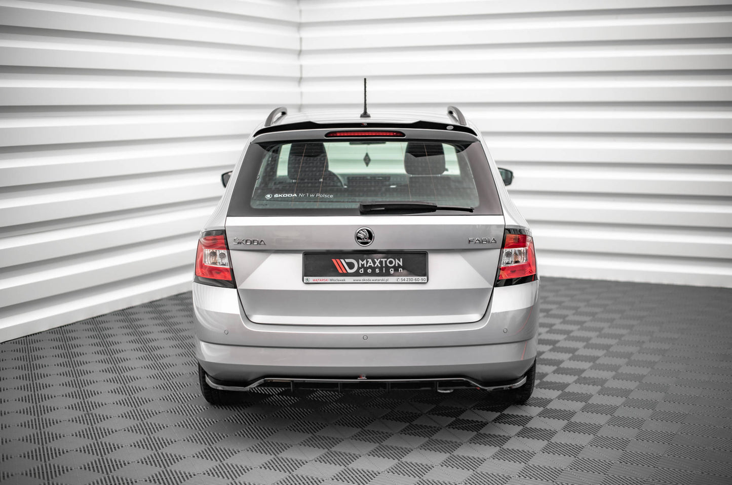 Spoiler cap Skoda Fabia Combi Mk3