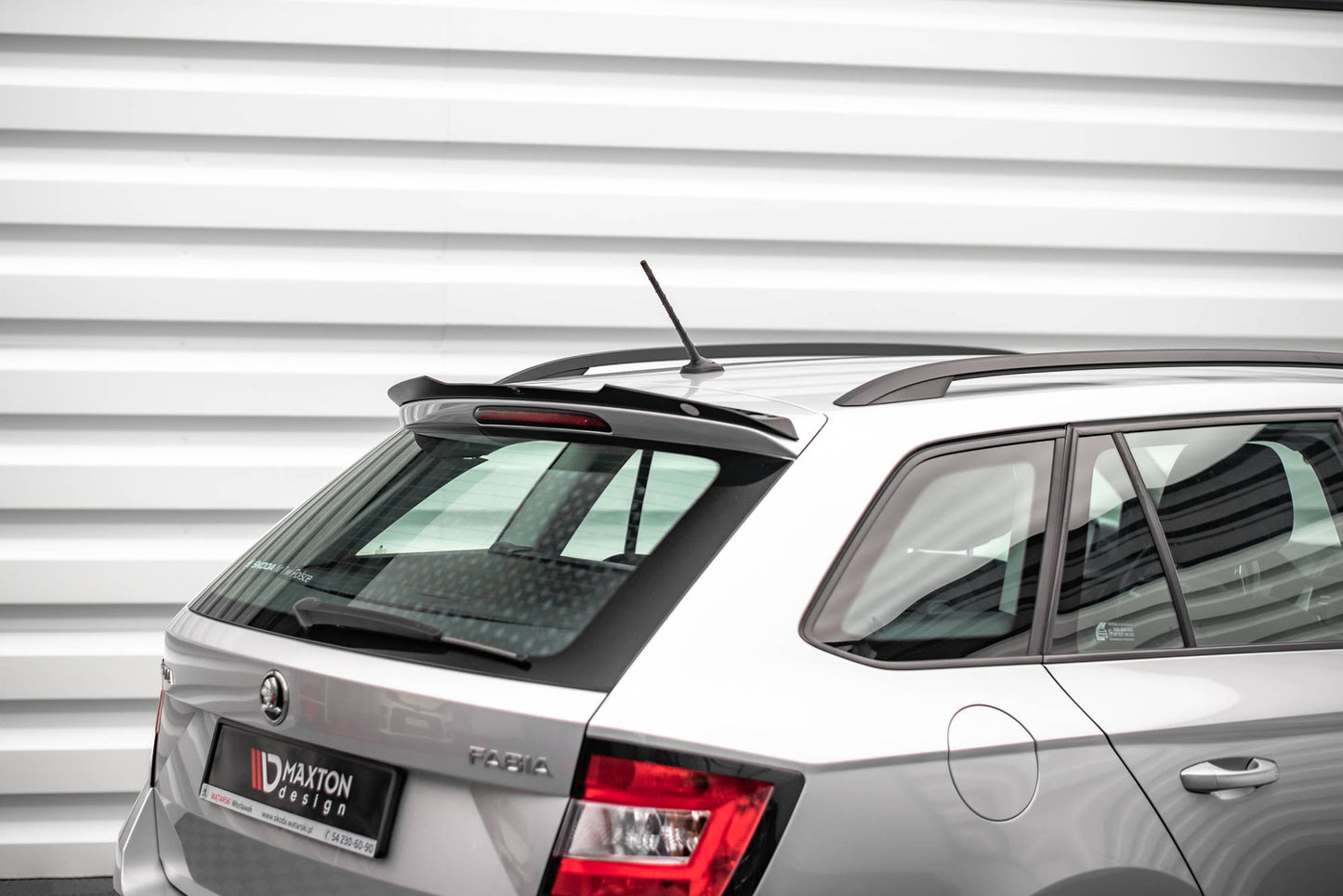 Spoiler cap Skoda Fabia Combi Mk3