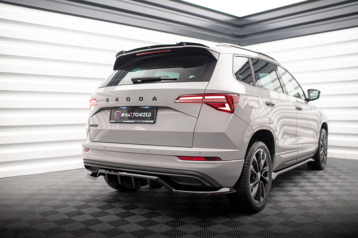 Spoiler cap Skoda Karoq Sportline Mk1 Facelift