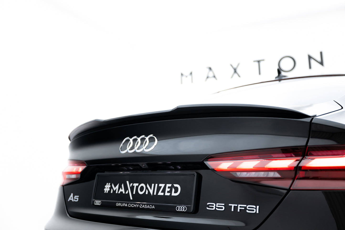 Spoiler cap V.1 Audi A5 F5 Sportback