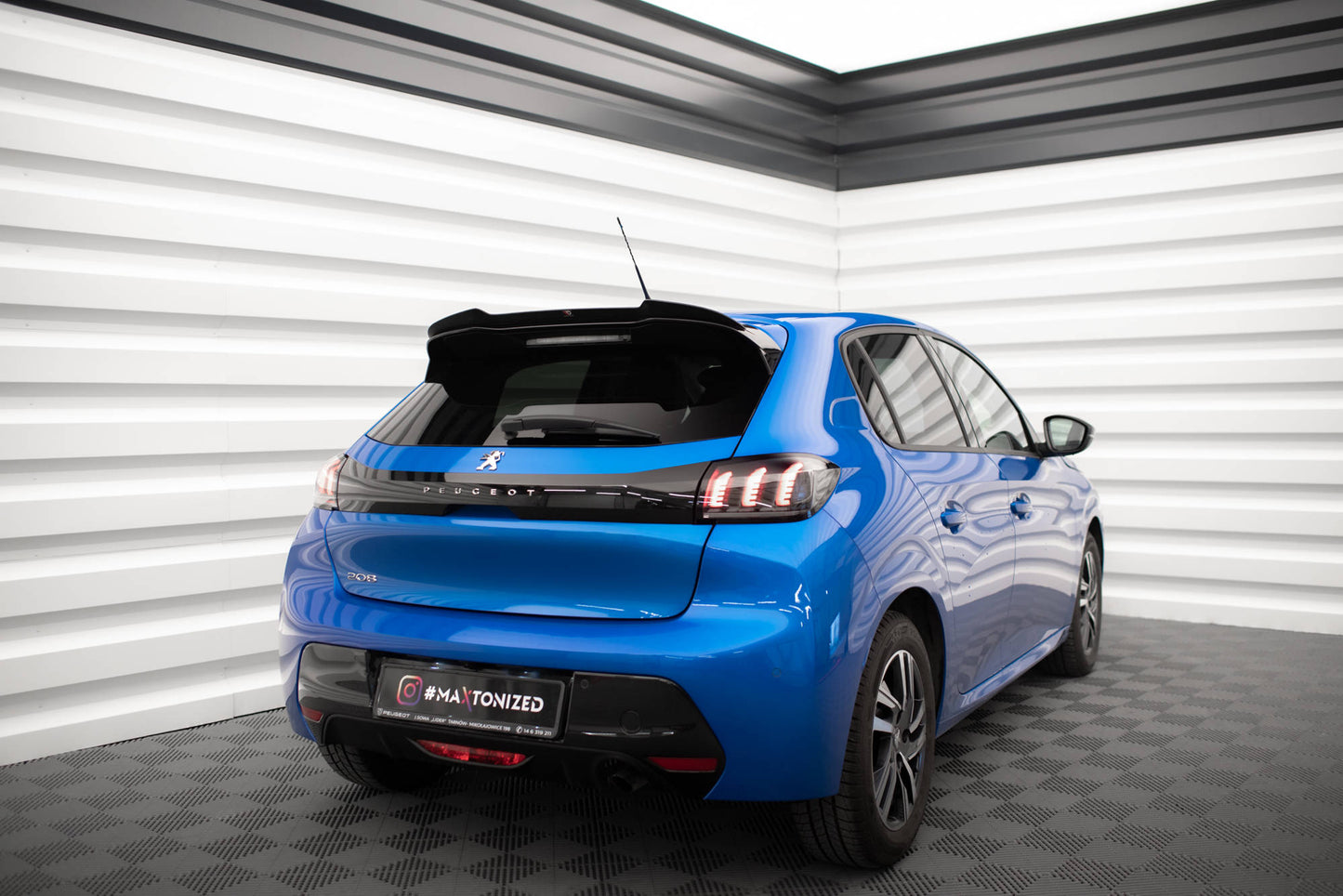 Spoiler cap V.1 Peugeot 208 Mk2