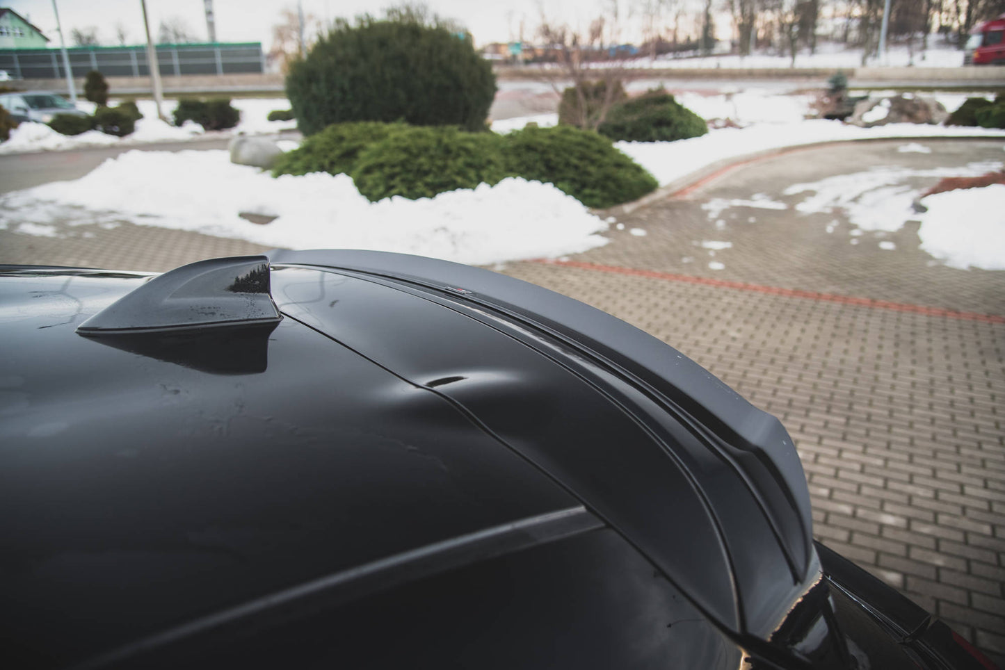 Spoiler cap V.1 Toyota Yaris Mk4