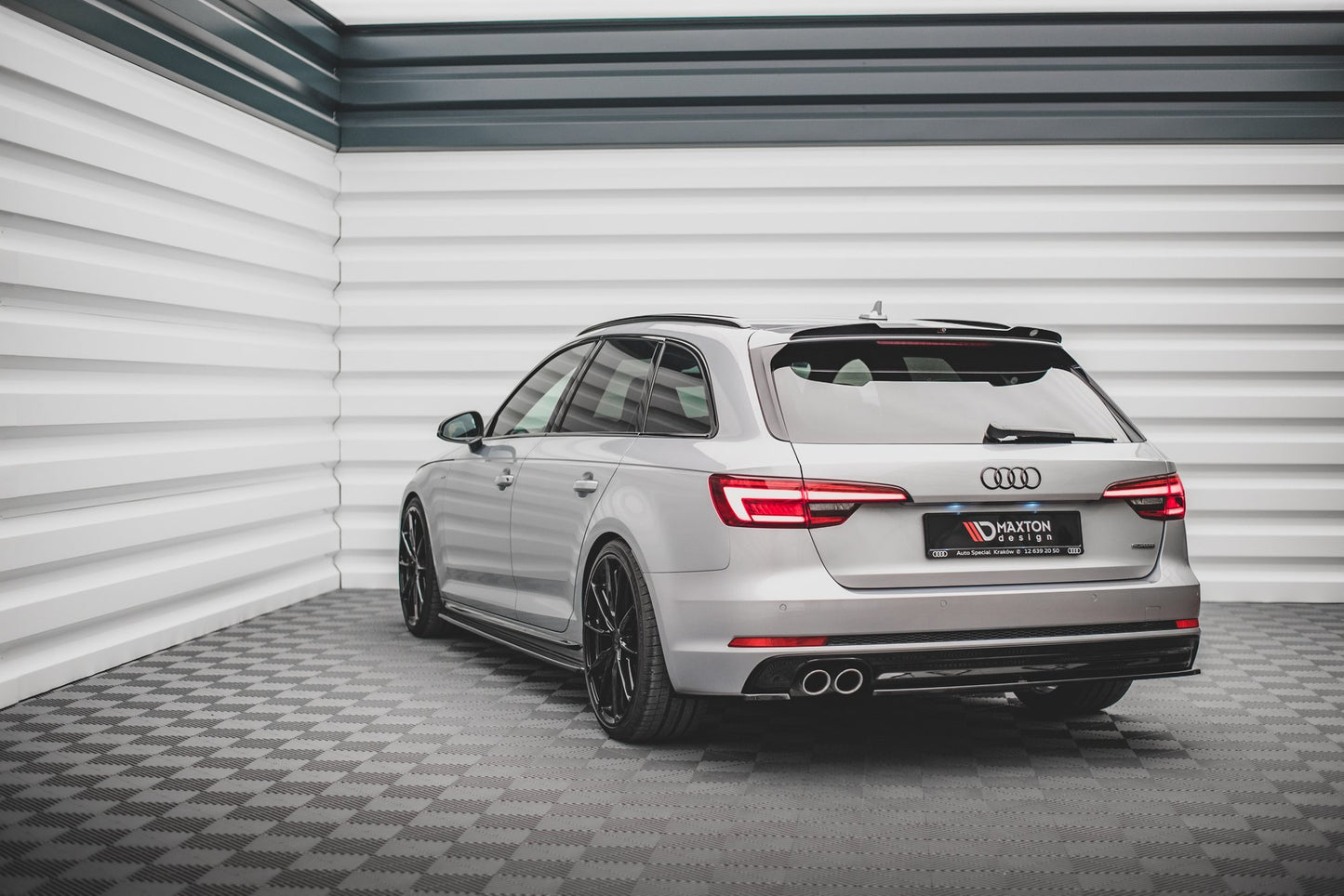 Spoiler cap V.2 Audi S4 / A4 S-Line Avant B9