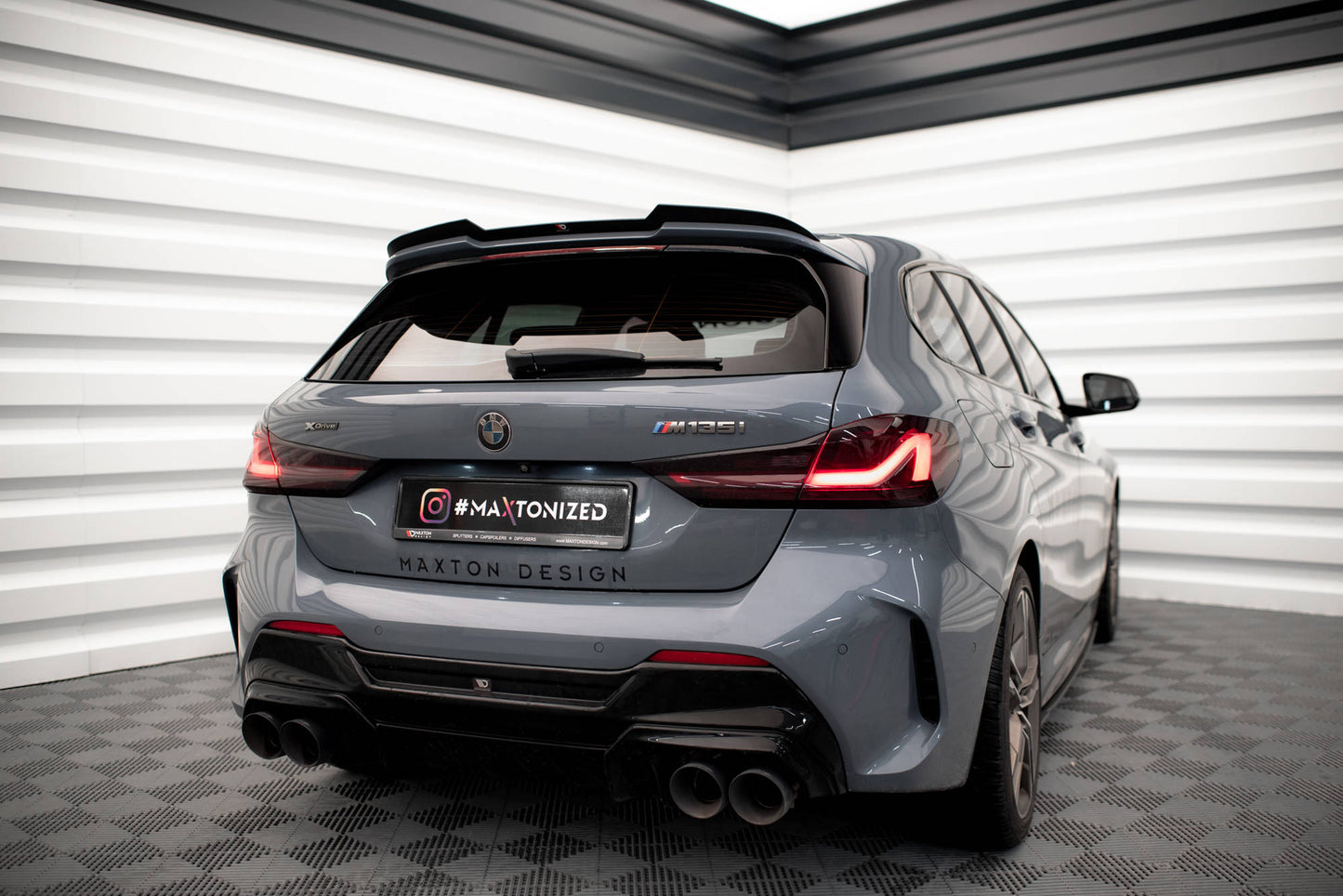 Spoiler cap V.2 BMW 1 M135i / 128ti / M-Pack F40