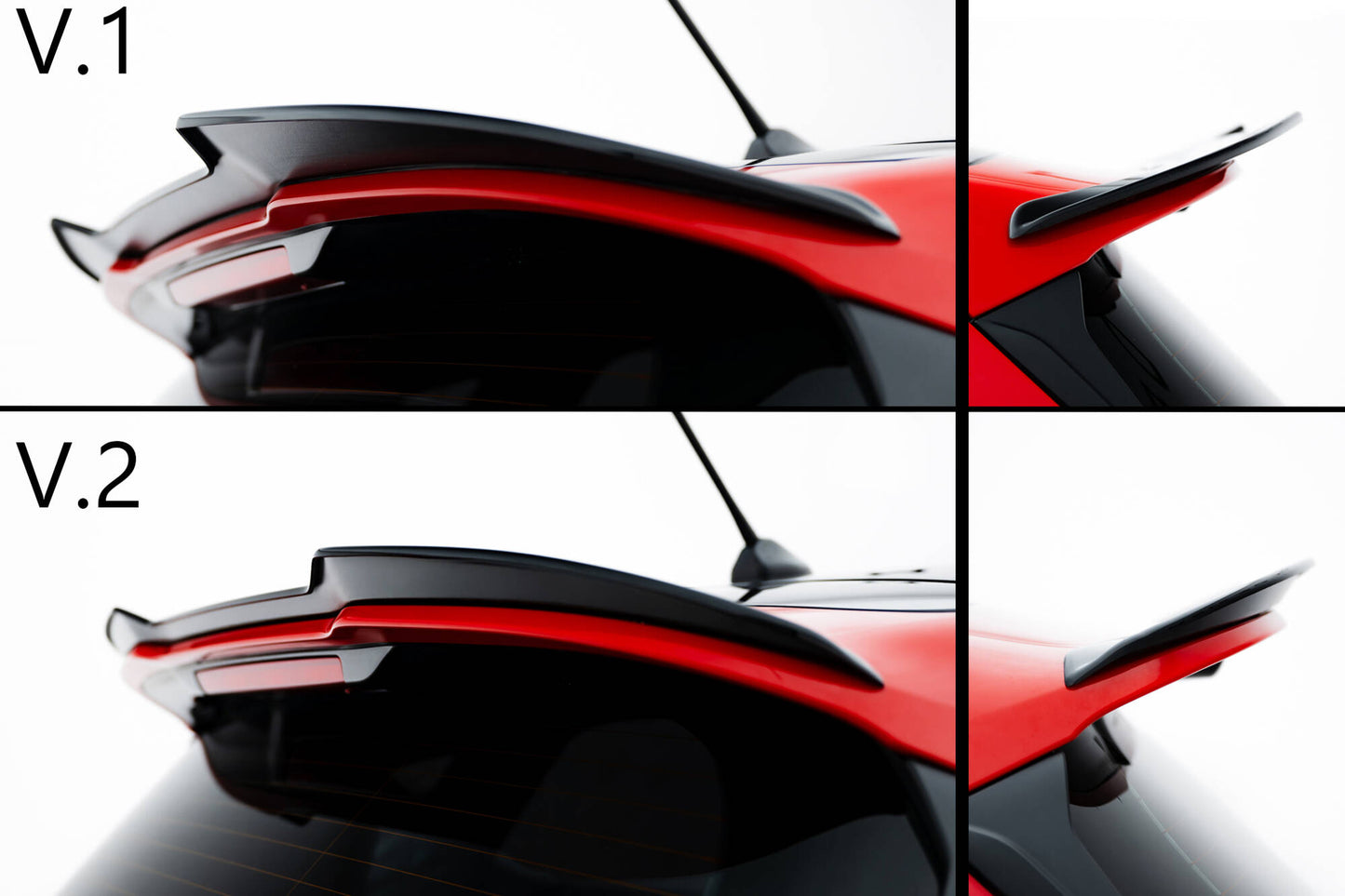 Spoiler cap V.2 Ford Fiesta Mk8 ST / ST-Line