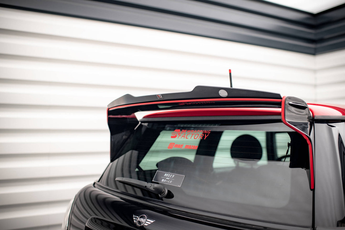 Spoiler cap V.2 Mini Cooper John Cooper Works R56