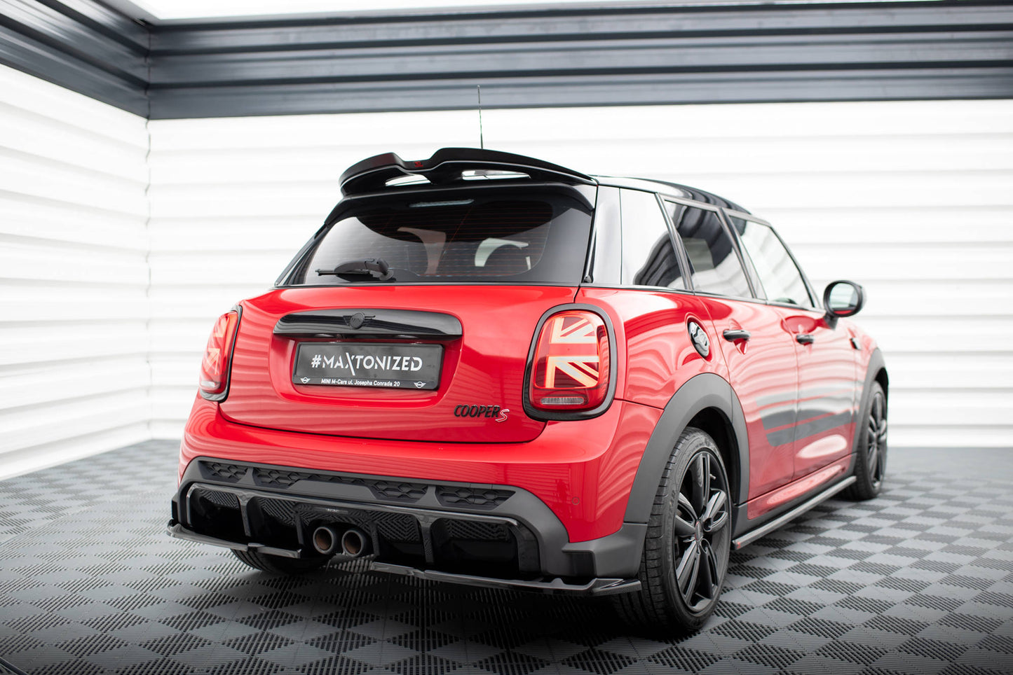 Spoiler cap V.2 Mini Cooper S John Cooper Works F56 / F56 Facelift