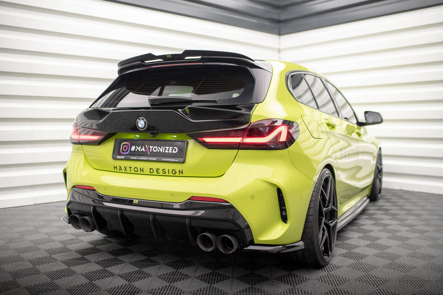 Spoiler cap V.3 BMW 1 M135i / 128ti / M-Pack F40