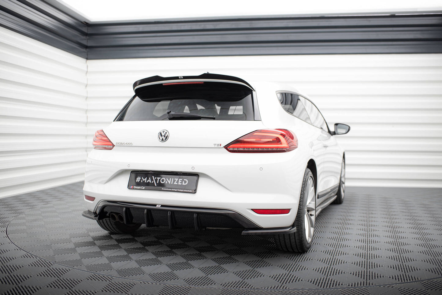 Spoiler cap Volkswagen Scirocco Mk3 Facelift