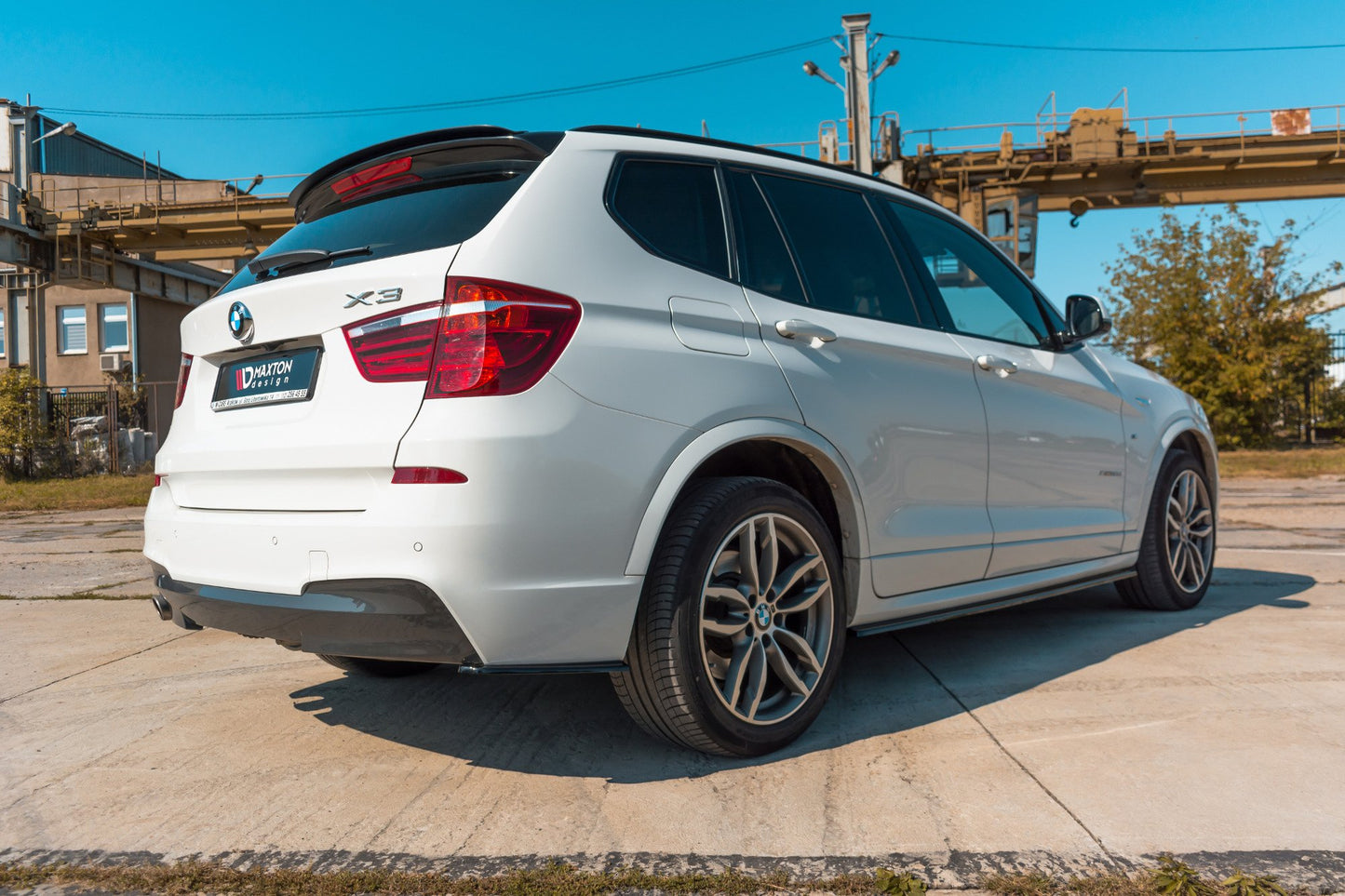 Spoiler cap til BMW X3 F25 M-Pack Facelift