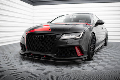 Forreste splitter Street Pro Audi A7 RS7 Look C7