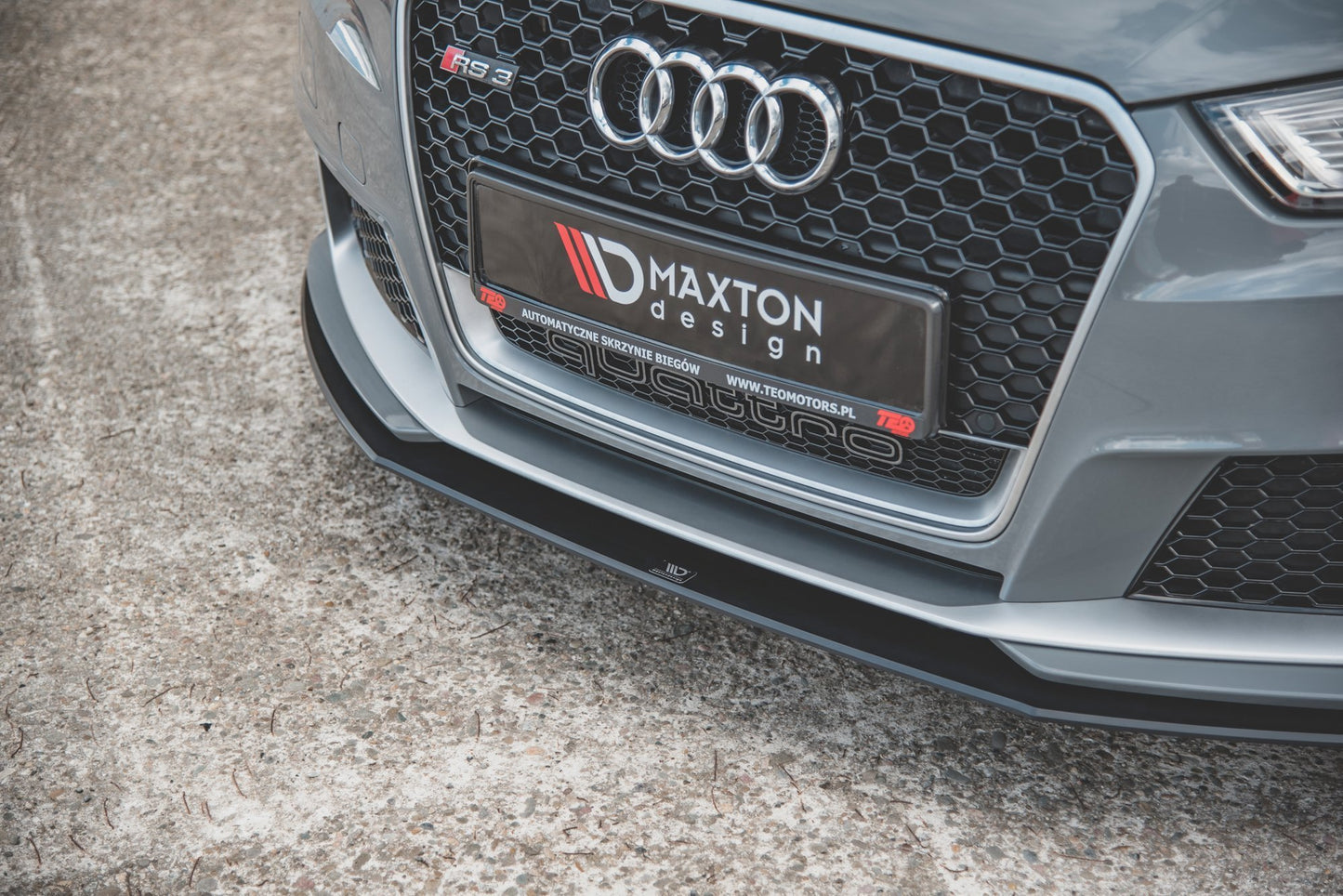 Forreste splitter Street Pro Audi RS3 8V Sportback