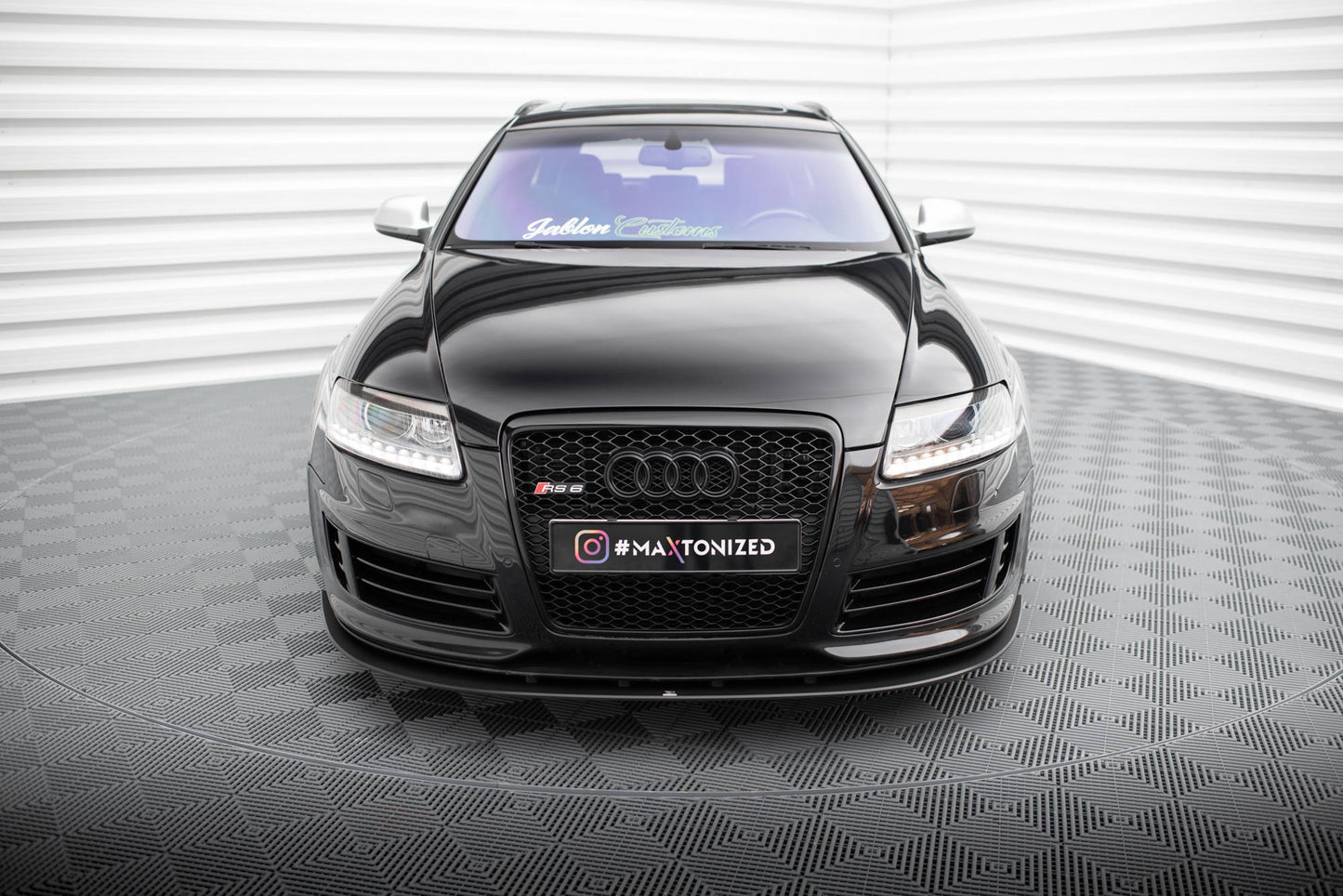 Forreste splitter Street Pro Audi RS6 Avant C6