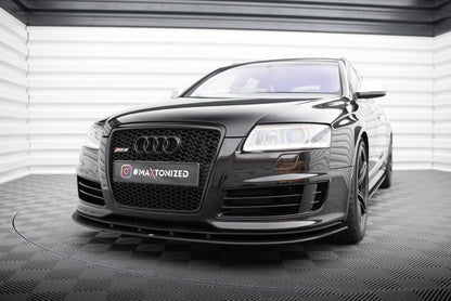 Forreste splitter Street Pro Audi RS6 Avant C6