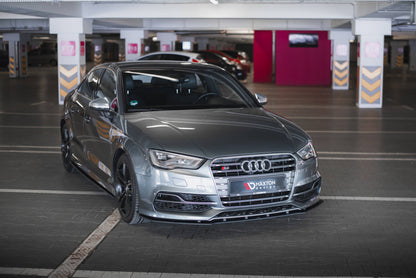 Forreste splitter Street Pro Audi S3 / A3 S-Line Sedan 8V