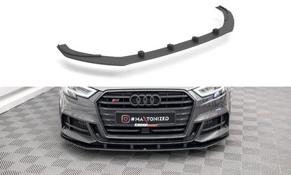 Forreste splitter Street Pro Audi S3 / A3 S-Line Sportback 8V Facelift