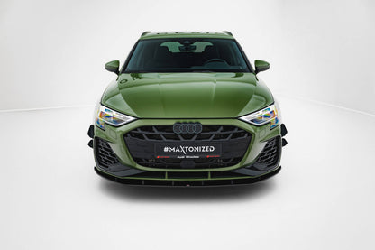 Forreste splitter Street Pro Audi S3 Sportback / A3 S-line Sportback 8Y Facelift
