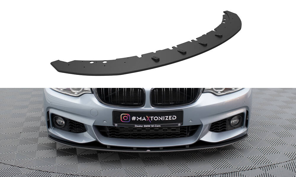 Forreste splitter Street Pro BMW 4 Coupe / Gran Coupe / Cabrio M-Pack F32 / F36 / F33