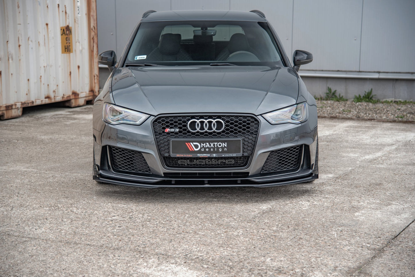 Forreste splitter Street Pro + Flaps Audi RS3 8V Sportback