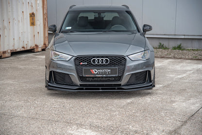 Forreste splitter Street Pro + Flaps Audi RS3 8V Sportback