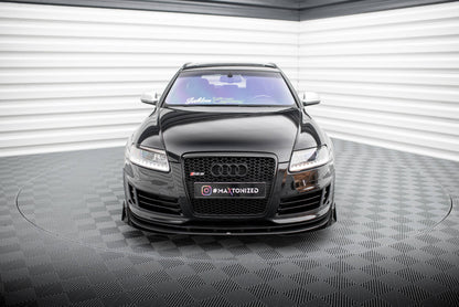 Forreste splitter Street Pro + Flaps Audi RS6 Avant C6