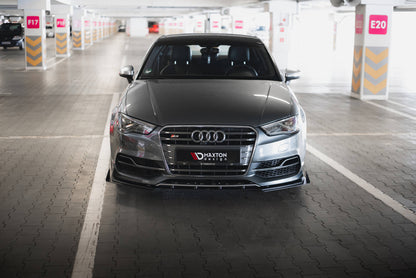 Forreste splitter Street Pro + Flaps Audi S3 / A3 S-Line Sedan 8V