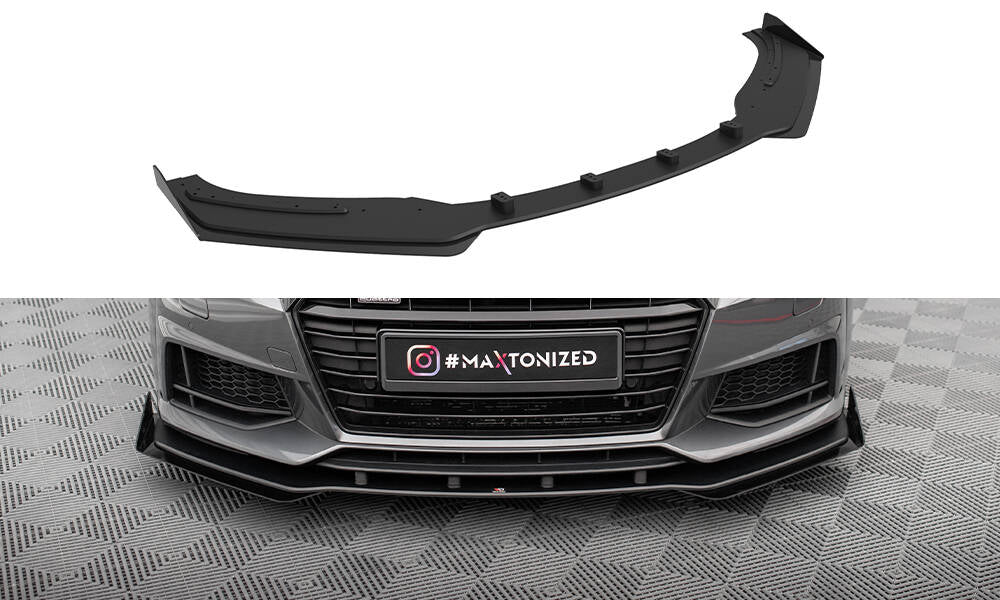 Forreste splitter Street Pro + Flaps Audi TT S / S-Line 8S