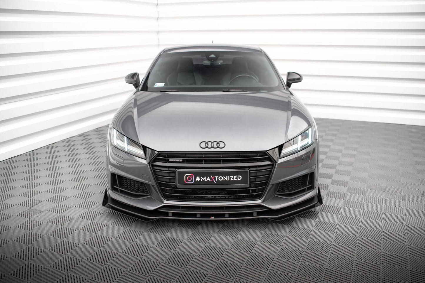Forreste splitter Street Pro + Flaps Audi TT S / S-Line 8S
