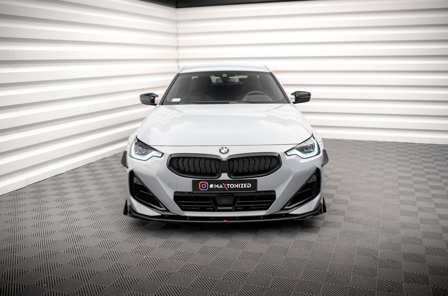 Forreste splitter Street Pro + Flaps BMW 2 Coupe M-Pack / M240i G42