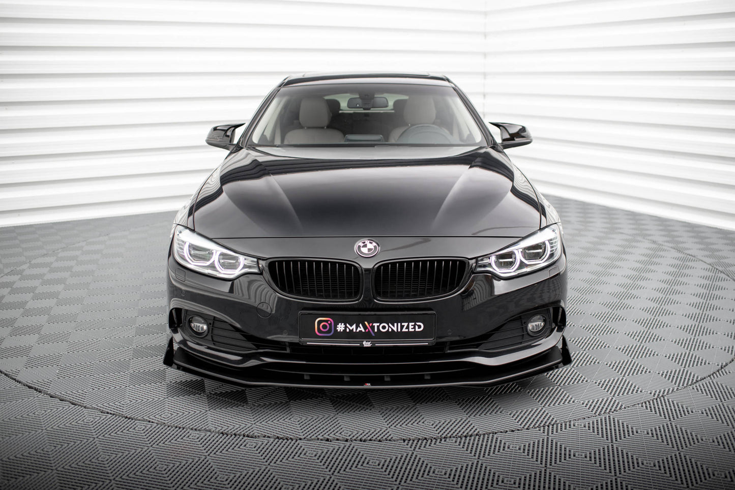 Forreste splitter Street Pro + Flaps BMW 4 Gran Coupe F36
