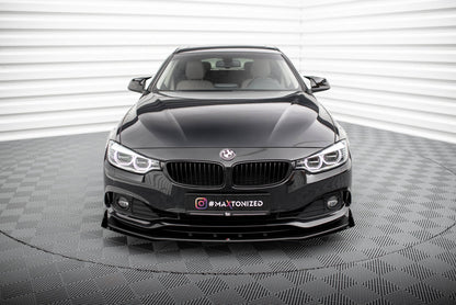 Forreste splitter Street Pro + Flaps BMW 4 Gran Coupe F36