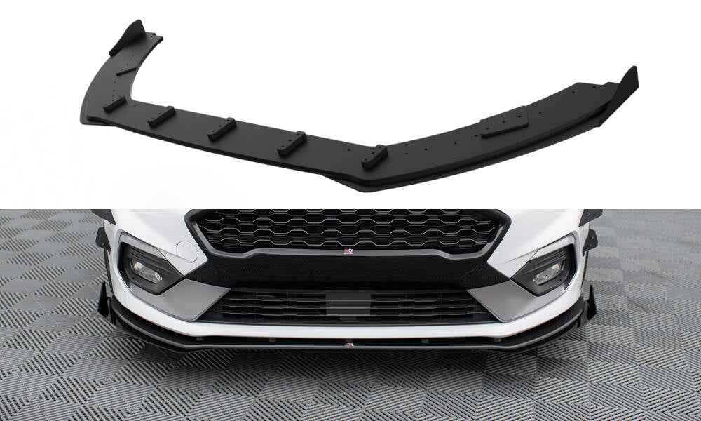 Forreste splitter Street Pro + Flaps Ford Fiesta Mk8 ST / ST-Line