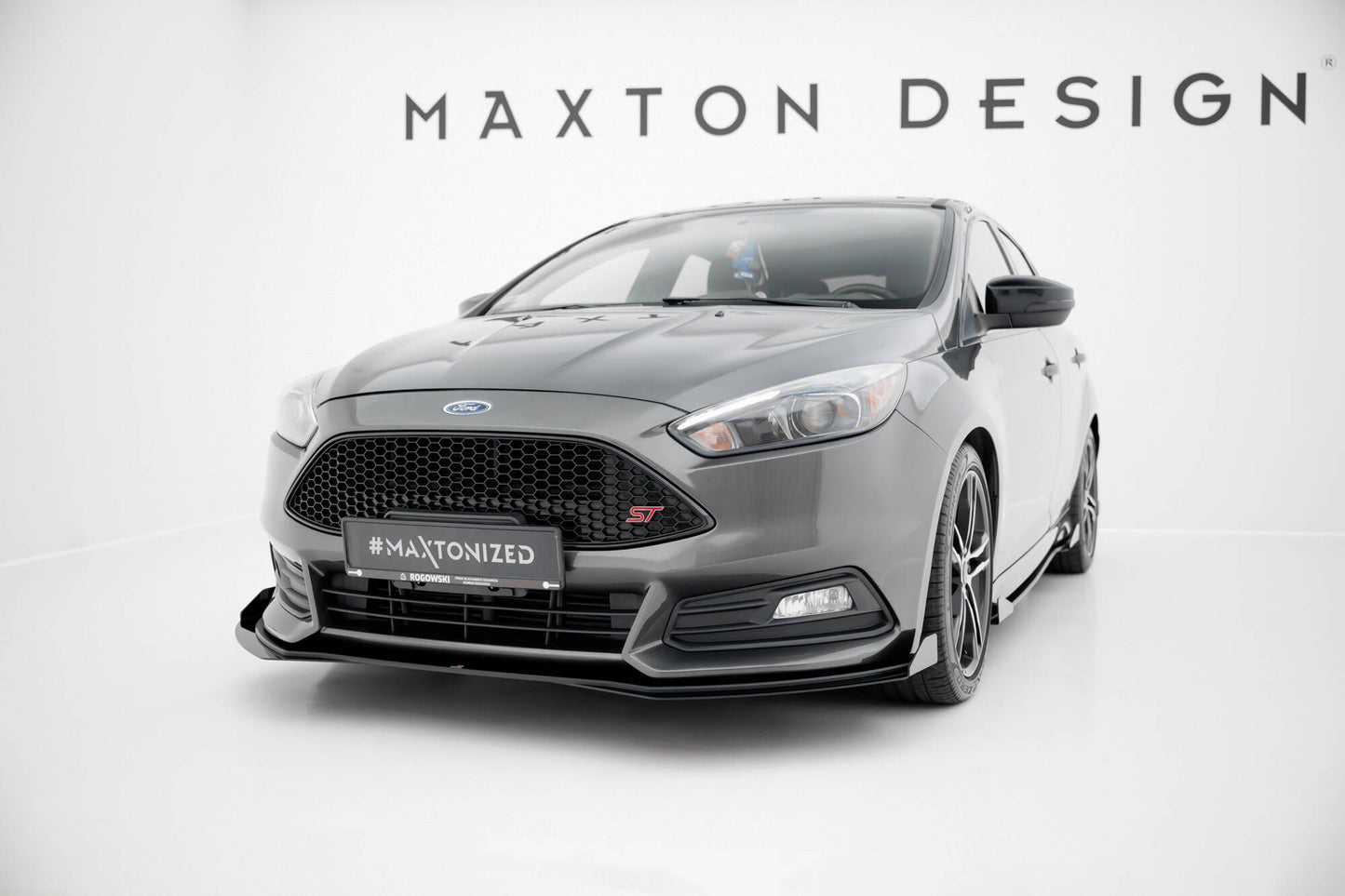 Forreste splitter Street Pro + Flaps Ford Focus ST Mk3 Facelift